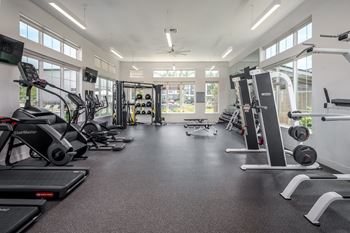 Cardio and strength training fitness center